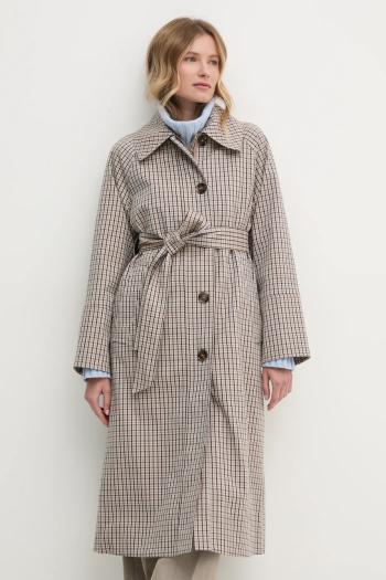 Kabát Barbour dámsky, béžová farba, prechodný, LSP0197BL31