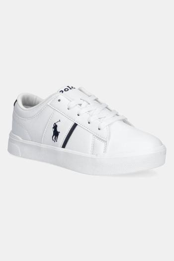 Tenisky Polo Ralph Lauren FRAZIER biela farba, RL01267100
