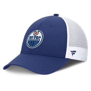 Fanatics NHL Authentic Pro Rink Structured Adjustable Snapback Edmonton Oilers Blue Cobalt/White - UNI