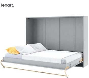 Dig-net nábytok Sklápacia posteľ Lenart CONCEPT PRO CP-04 sivá | 140 x 200 cm