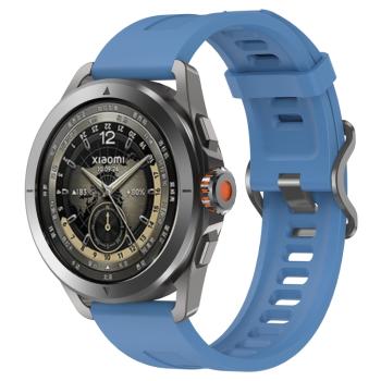 SILICONE Vymeniteľný remienok pre Xiaomi Watch S4 Sport modrý