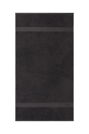 Bavlnený uterák Ralph Lauren AVENUE Graphite 75 x 137 cm šedá farba