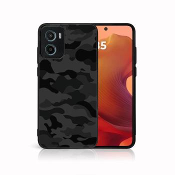 MY ART Ochranný kryt pre Motorola Moto G05 / Moto E15 BLACK CAMO (234)