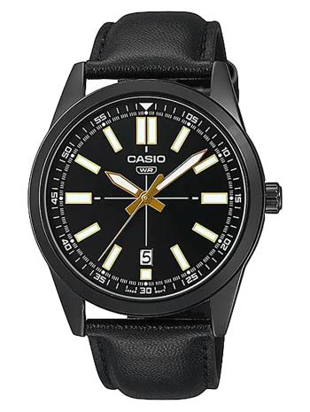 CASIO MTP-VD02BL-1E PÁNSKE HODINKY (zd170b) + KRABIČKA