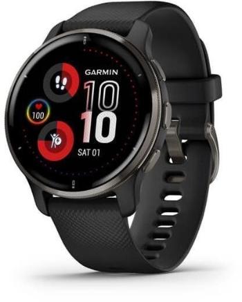 Okosóra Garmin Venu 2 Plus Slate/ Black Band