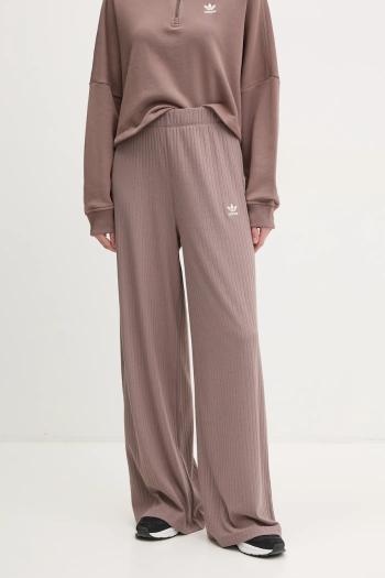 Tepláky adidas Originals Essential hnedá farba, jednofarebné, JD0768