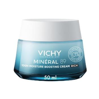 Vichy Krém na zvýšenie hydratácie pleti Minéral 89 (100 H Moisture Boosting Cream) 50 ml