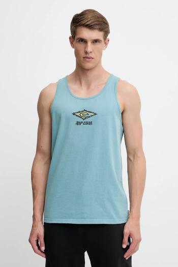 Bavlnené tričko Rip Curl RAW ENERGY tyrkysová farba, 0OKMTE