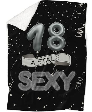 Deka Stále sexy – Čierna (vek: 18, Podšitie baránkom: ÁNO)