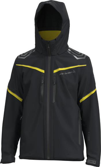 Fischer RC4 Jacket Black S Lyžiarska bunda