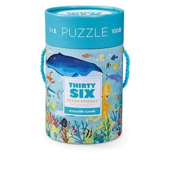 Puzzle tubus – 36 Zvierat oceánu (100 ks) (732396405434)