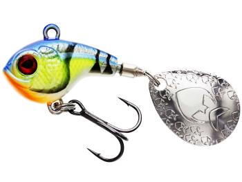 Westin nástraha dropbite spin tail jig chartreuse blue craw - 3,2 cm 12 g