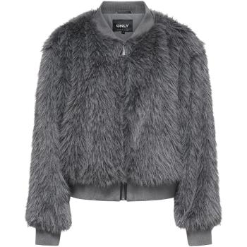 Only  Onlmanny Faux Fur Cc Otw 15322405  Bundy Šedá