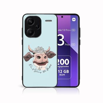 MY ART Ochranný obal pre Xiaomi Redmi Note 13 Pro+ 5G HAPPY COW (181)