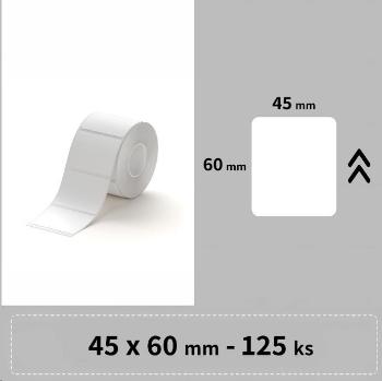 Niimbot štítky R 1EA01195501, 45x60mm 125ks Biele pre B21, B21S, B3, B1S