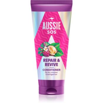 Aussie SOS Repair Revive vyživující kondicionér pro namáhané vlasy a vlasovou pokožku 200 ml