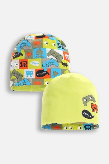 Čiapka Coccodrillo viac farieb biela, z tenkej pleteniny, ACCESSORIES SPRING BOY