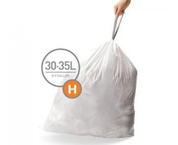 Vrecká do odpadkového koša 30-35 l Simplehuman zaťahovacie 20 ks SHCW0168