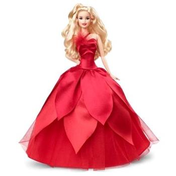 Barbie Vianočná Bábika Blondýnka (194735004904)