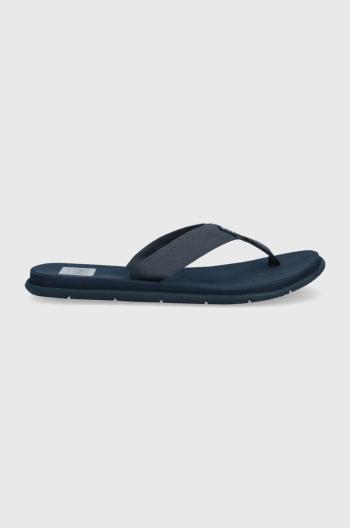 Žabky Helly Hansen dámske, tmavomodrá farba, na plochom podpätku