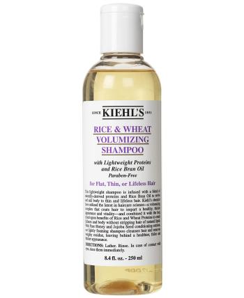 Kiehl´s Šampón pre oživenie vlasov a objem (Rice & Wheat Volumizing Shampoo) 250 ml