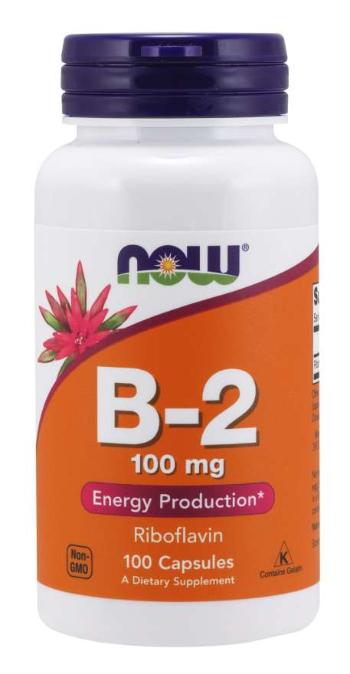 NOW Foods B2 vitamin 100 mg