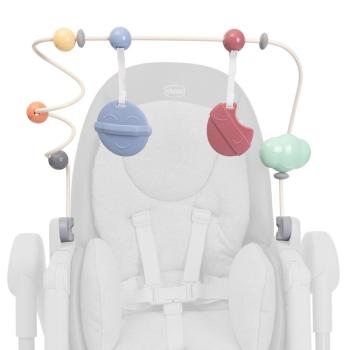 CHICCO Hrazdička Rainbow na jedálenskú stoličku Polly Armonia