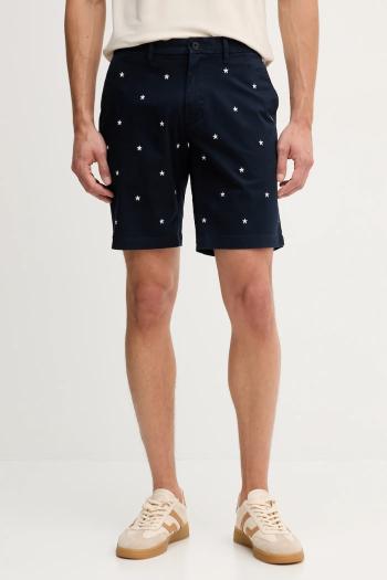 Šortky Tommy Hilfiger tmavomodrá farba, MW0MW40562