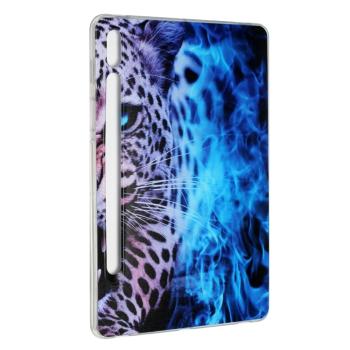 ART Silikónový kryt Samsung Galaxy Tab S8+ / S7+ / S7 FE BLUE LEOPARD