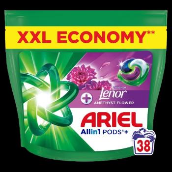 ARIEL Allin1 PODS+, lenor ametyst flower, kapsule na pranie 38 ks