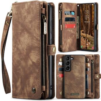 WALLET Ochranný kryt s peňaženkou 2v1 pre Samsung Galaxy S24 5G hnedý