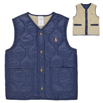 Polo Ralph Lauren  REV HARTLAND-OUTERWEAR-VEST  Bundy Námornícka modrá