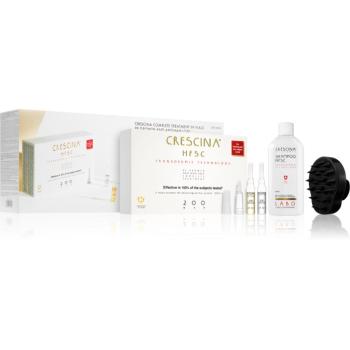 Crescina Transdermic 200 Re-Growth and Anti-Hair Loss darčeková sada pre podporu rastu vlasov pre mužov