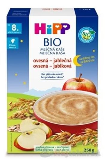 HiPP BIO MLIEČNA KAŠA Dobrú noc Ovseno-jablková (od 8. mesiaca) 250g