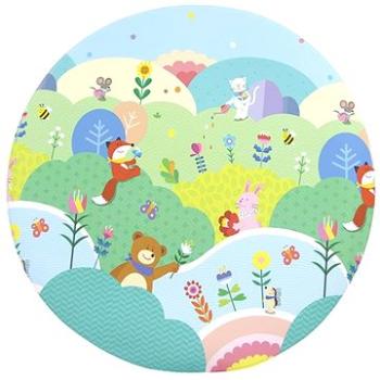 Baby care, detský koberec Práca v záhrade – kruh (8809268165559)