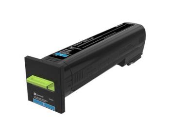 Lexmark 72K2XC0 azúrový (cyan) originálny toner