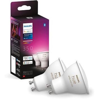 Philips Hue White and Color ambiance 5,7 W GU10 sada 2 ks (929001953112)