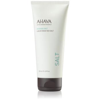 AHAVA Dead Sea Salt tekutá soľ z Mŕtveho mora s regeneračným účinkom 200 ml