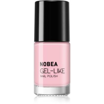 NOBEA Day-to-Day Gel-like Nail Polish lak na nechty s gélovým efektom odtieň Base shade #N01 6 ml