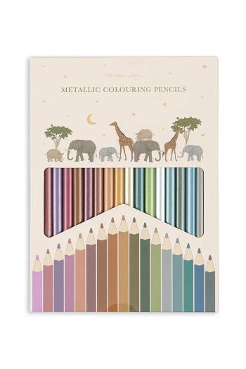 Pastelky Konges Sløjd METALLIC COLORING PENCILS KS102620