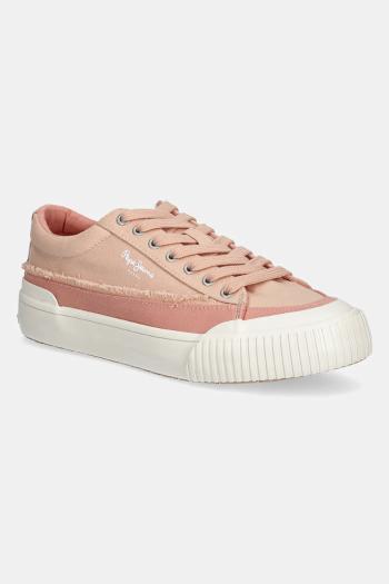 Tenisky Pepe Jeans BEN FRESH W oranžová farba, PLS31589
