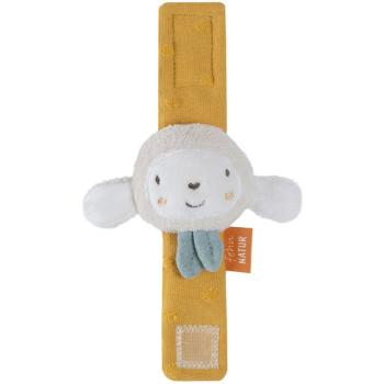 BABY FEHN fehnNATUR Wrist Rattle Sheep hrkálka na ruku 1 ks