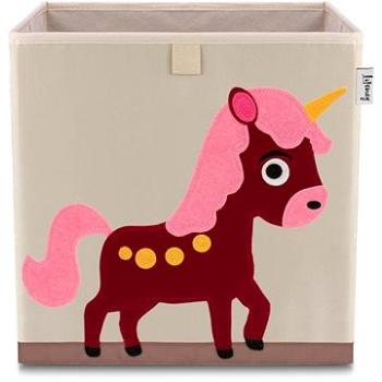 Lifeney Box úložný JEDNOROŽEC, 33 × 33 × 33 cm (833091)