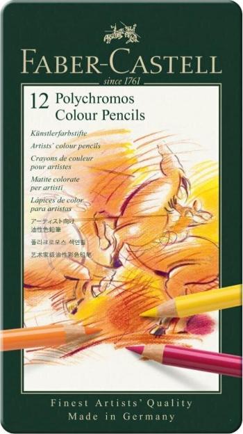 Faber Castell Polychromos Farebná ceruzka 12 ks