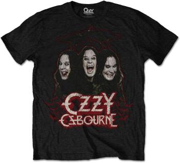 Ozzy Osbourne Ing Crows & Bars Unisex Black L