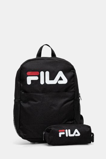 Detský ruksak Fila FAVORITEN čierna farba, veľký, s potlačou, FBT0003