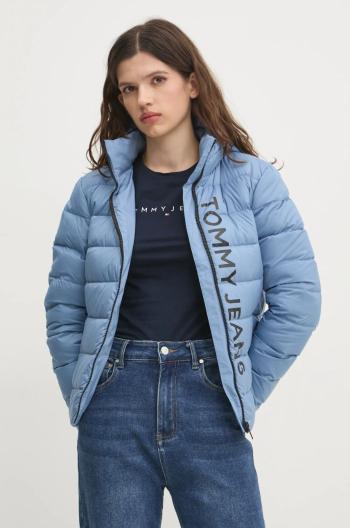 Páperová bunda Tommy Jeans dámska, prechodná, DW0DW20388