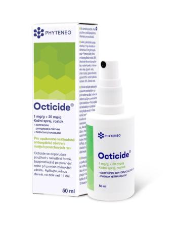 Phyteneo Octicide 1 mg/g + 20 mg/g kožní sprej, roztok 50 ml