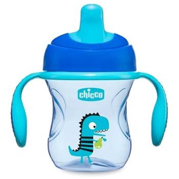 Chicco hrnček Training s držadlami 200 ml, modrý 6 mes.+ (06921.200B)