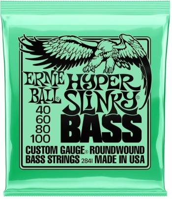 Ernie Ball Hyper Slinky Bass 40 - 100 Struny pre basgitaru